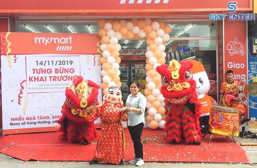 TỔ CHỨC SỰ KIỆN KHAI TRƯƠNG CỬA HÀNG TIỆN LỢI MY.MART24H QUẬN 9
